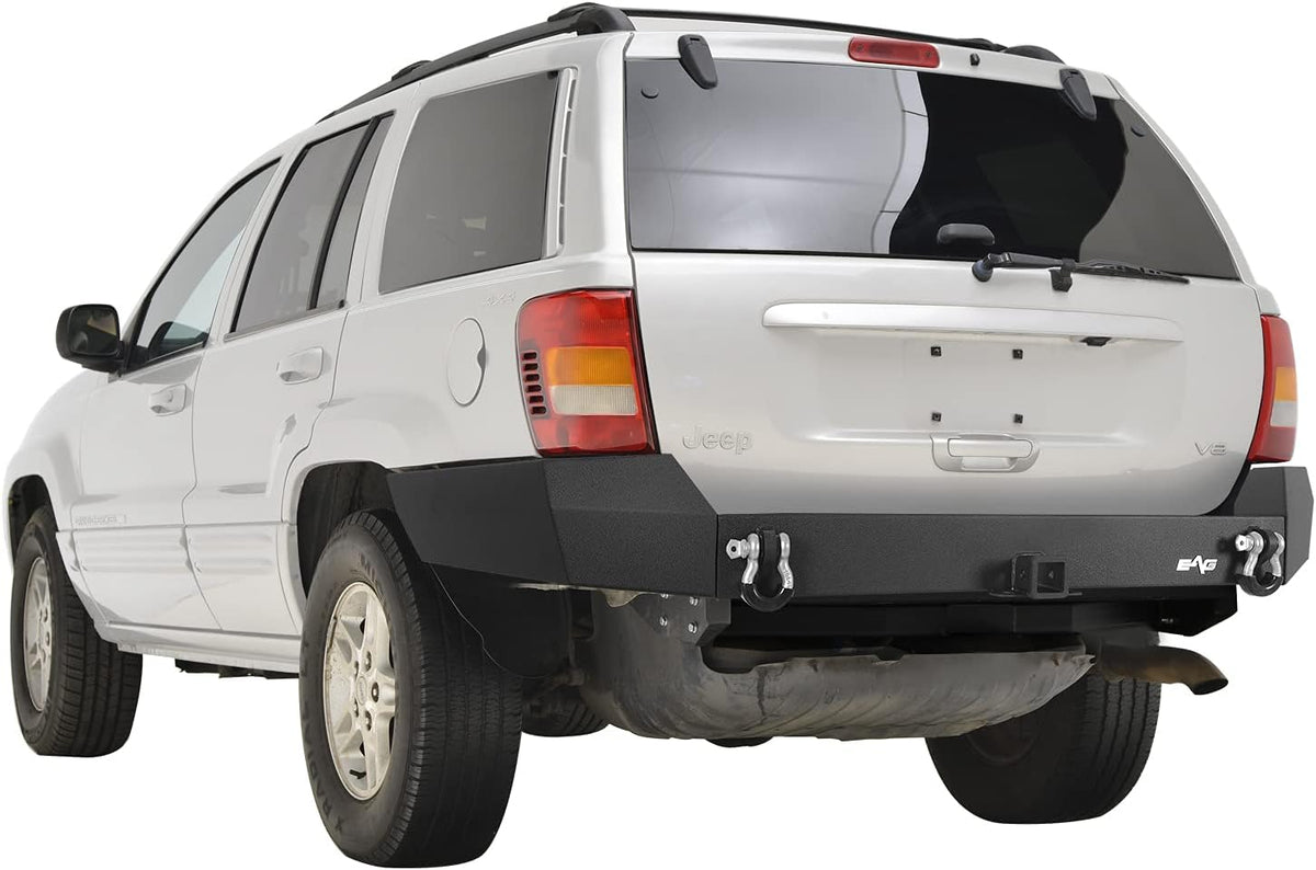 Assembled Rear Bumper with 2" Hitch Receiver D634
