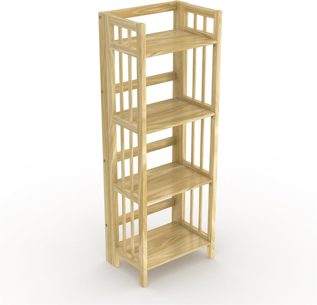 16" Natural Folding Bookcase B853871