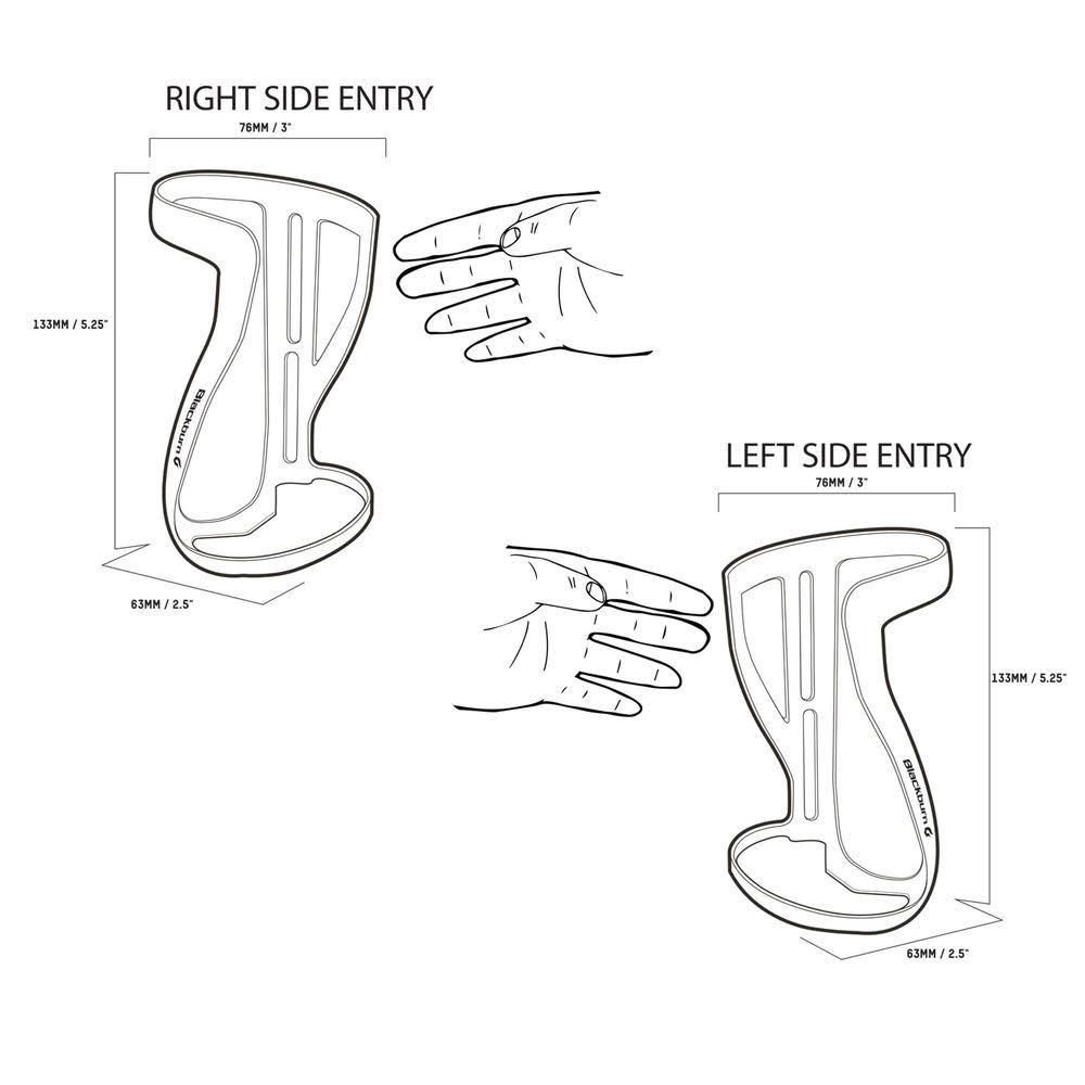 Grey Side-Entry Bottle Cage P435658
