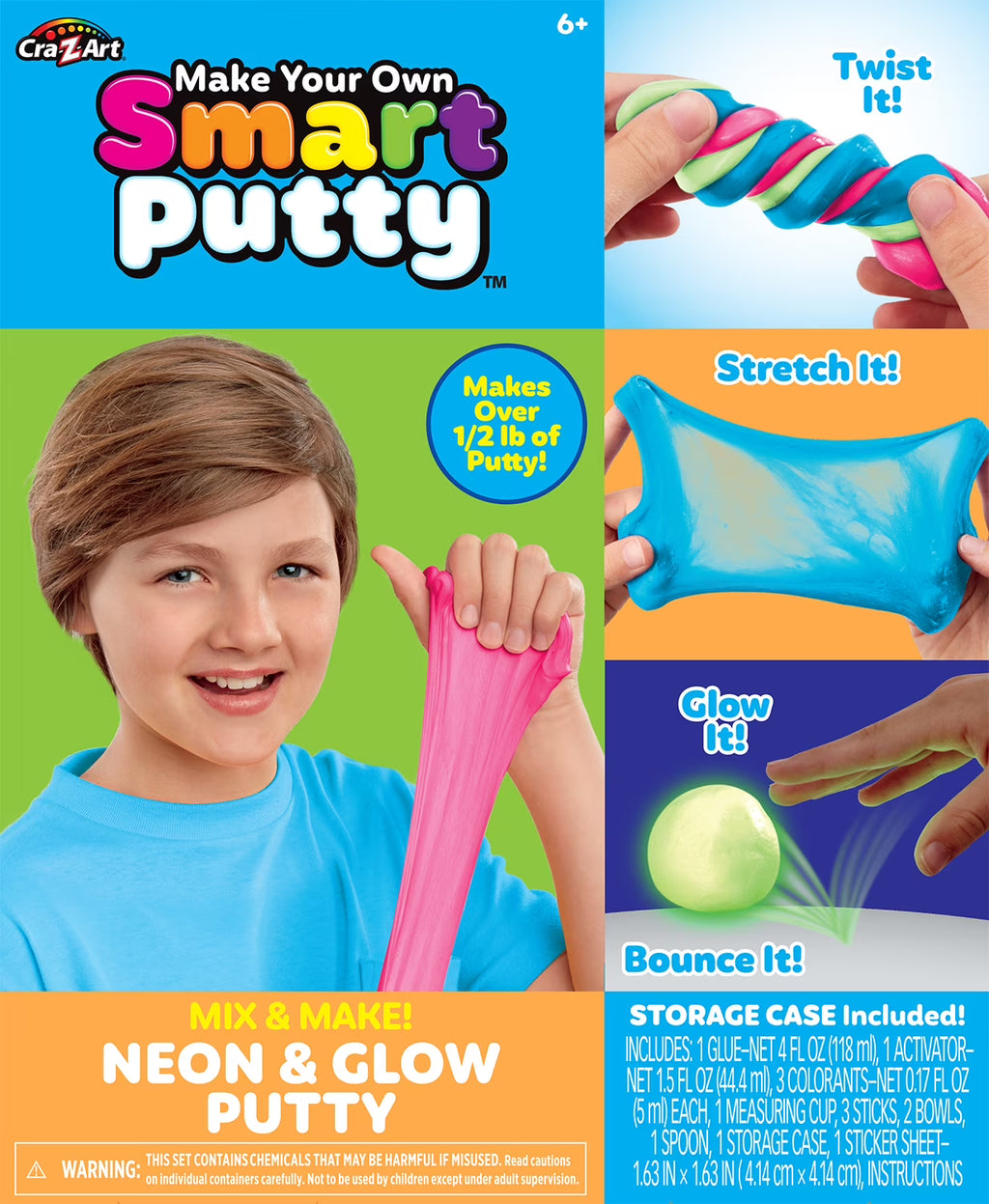 Neon & Glow Smart Putty W450293