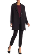 Black Xs Single-Breasted Coat C94865