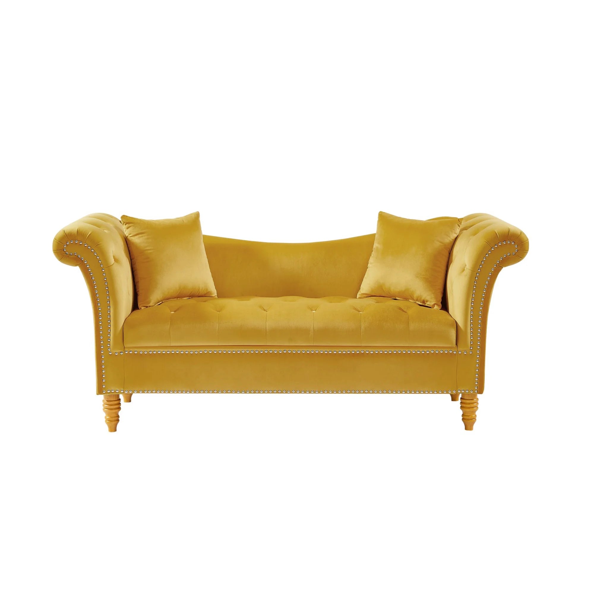 Velvet U Shape Backrest Sofa with Storage S4842