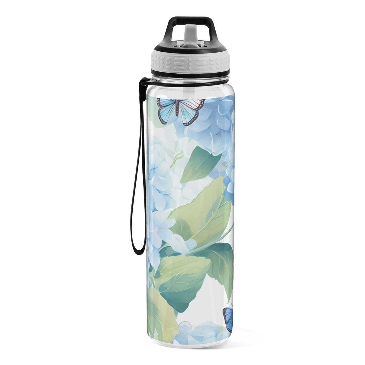 32oz Tritan Leakproof Clear Water Bottle with Straw U608