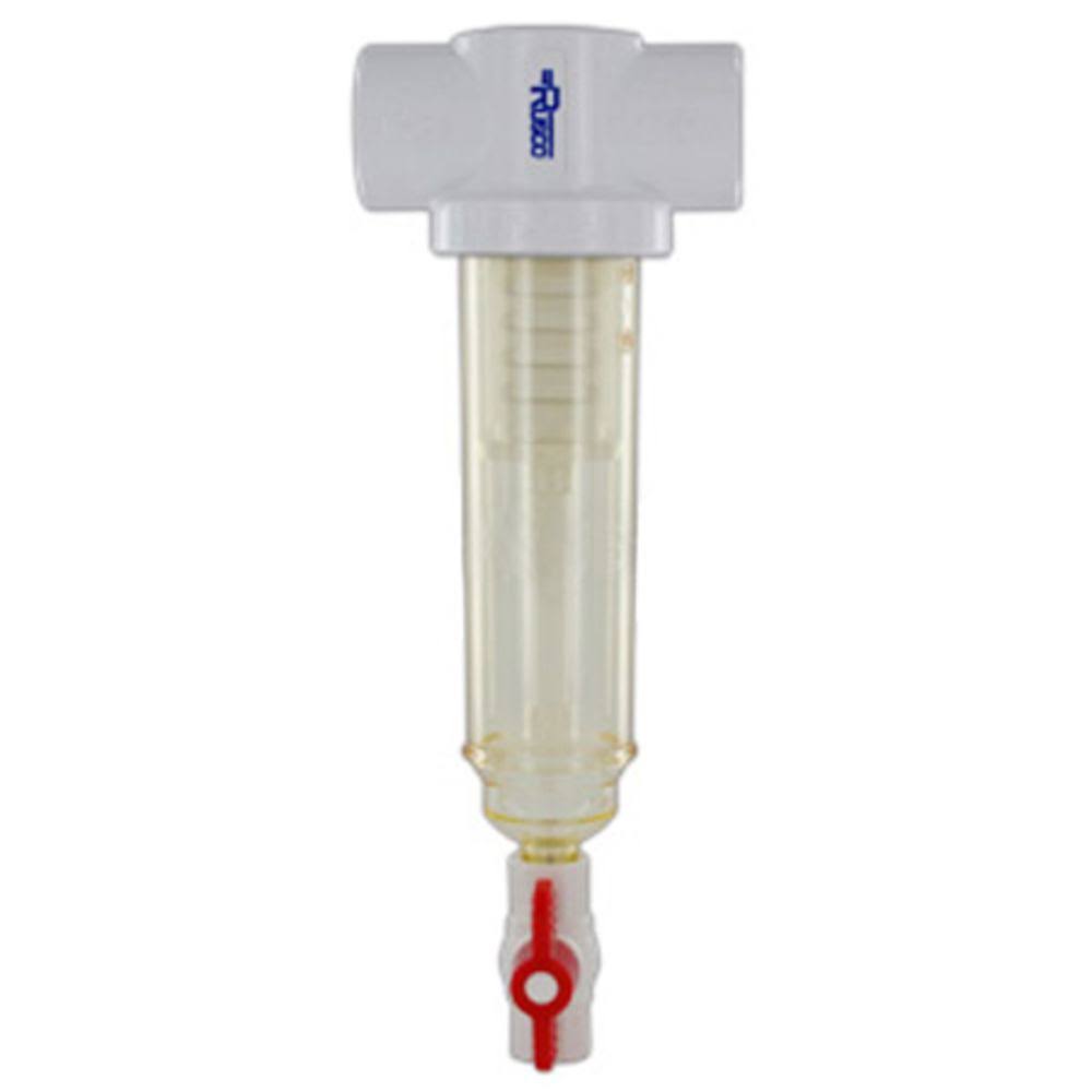 Chemically Resistant Sediment Trapper Filter T Style 1-1/2 PE - 24 Mesh (711 Micron) B30386