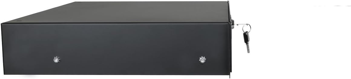 Standard Sliding Steel Rack Drawer 2U with Slam Latch & Key Lock K727