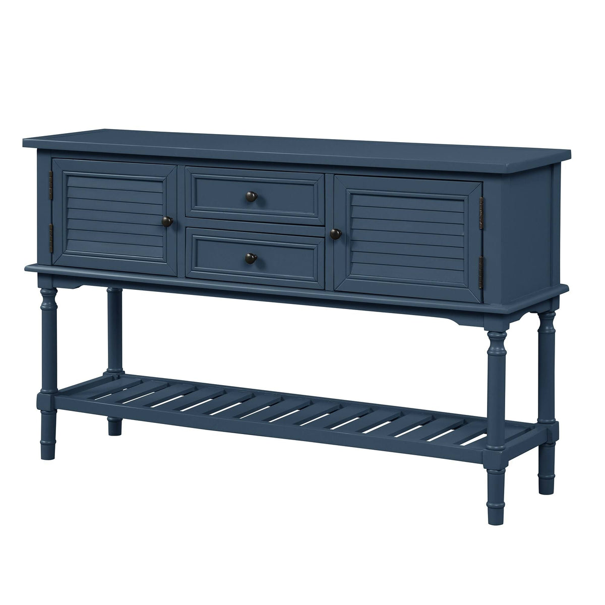 Black 47'' Sofa Table Console Table N496