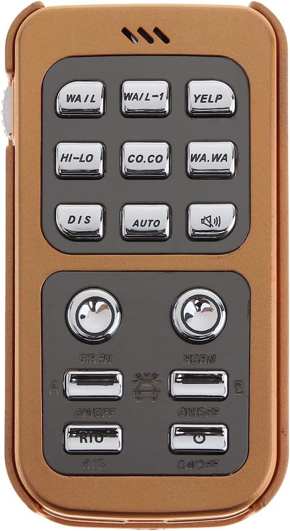 DC12V 400W 8 Sound Car Alarm Siren Horn Speaker with Remote Control S7494
