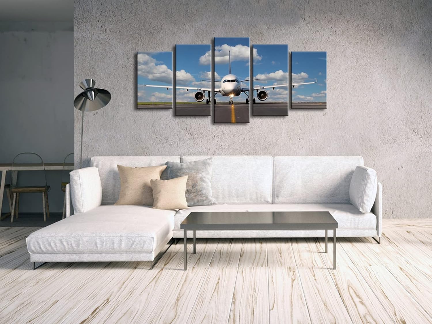 5 Panel Stretched Canvas Wall Art J86469