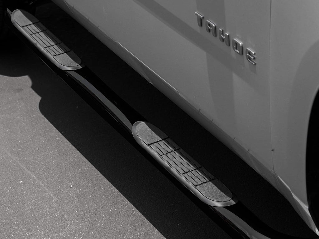 Black Side Step Bars for Ford Super Duty F-350 Regular Cab H737679