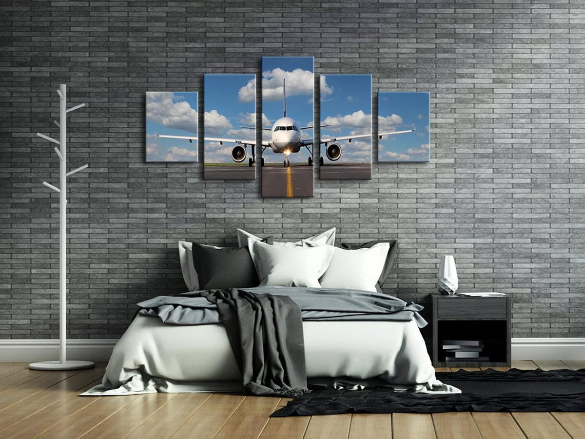 5 Panel Stretched Canvas Wall Art J86469