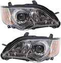 Subaru Legacy Headlight Assembly 2008 2009 Pair Y969