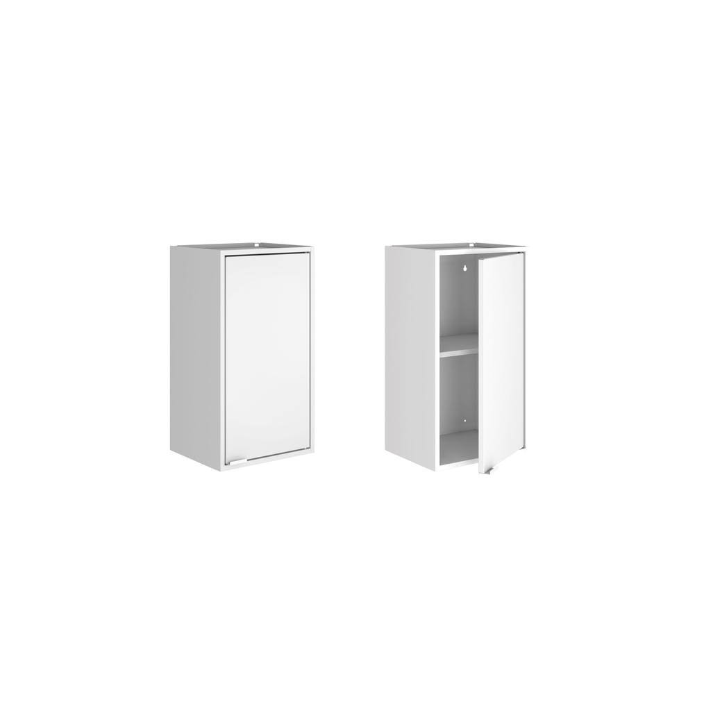 Blue 2-Piece Floating Cabinet V118