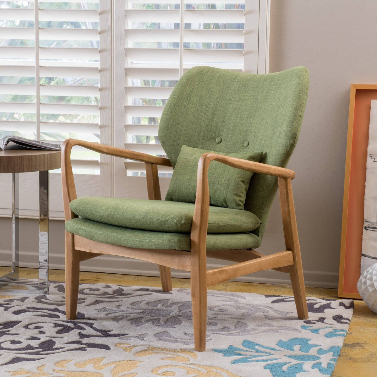 Beige Accent Chair H497941