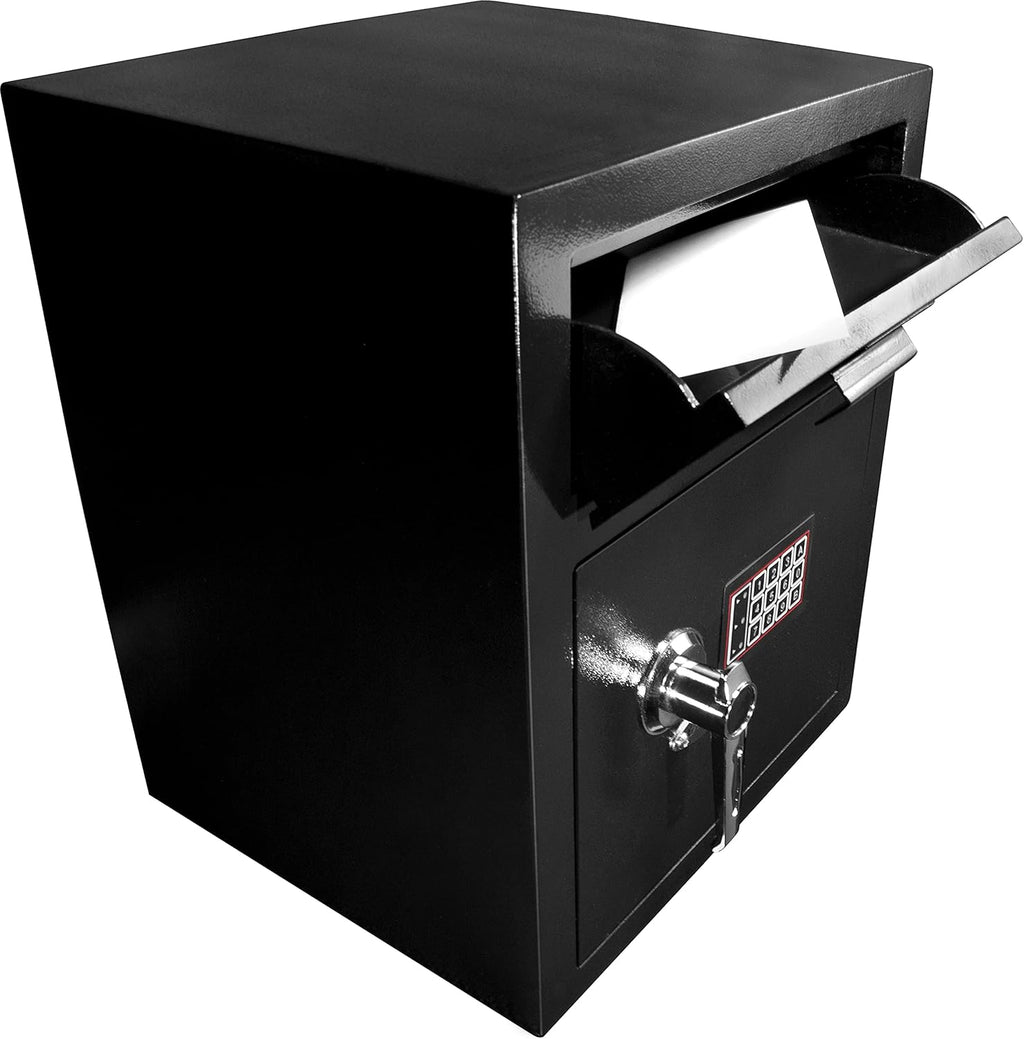 Large 1.10 Cubic Ft Digital Keypad Security Depository Drop Safe D848376