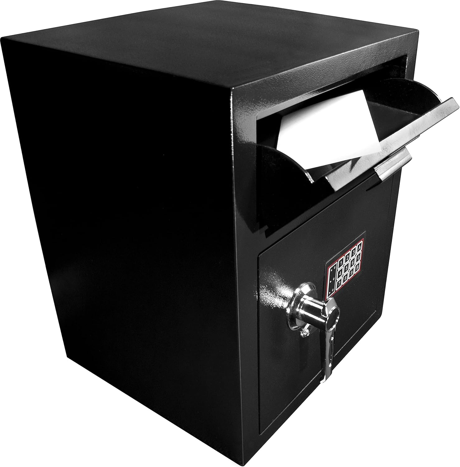 Large 1.10 Cubic Ft Digital Keypad Security Depository Drop Safe D848376