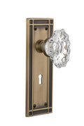 Antique Brass Double Dummy Door Knob K869550