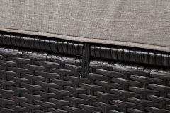 Tan Resin Wicker Modular Sectional A93988