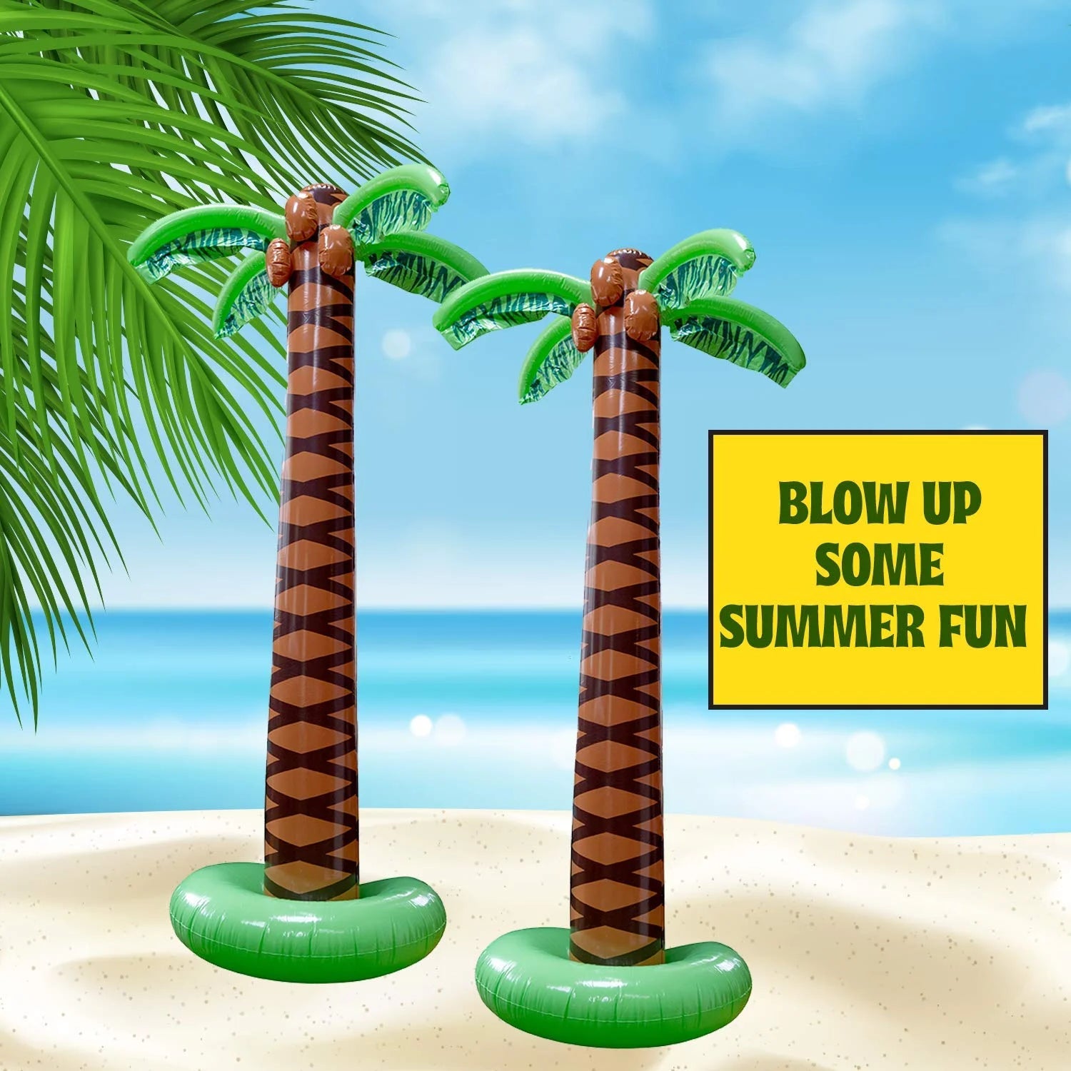 Giant Inflatable Palm Tree, 2 Pack Y169
