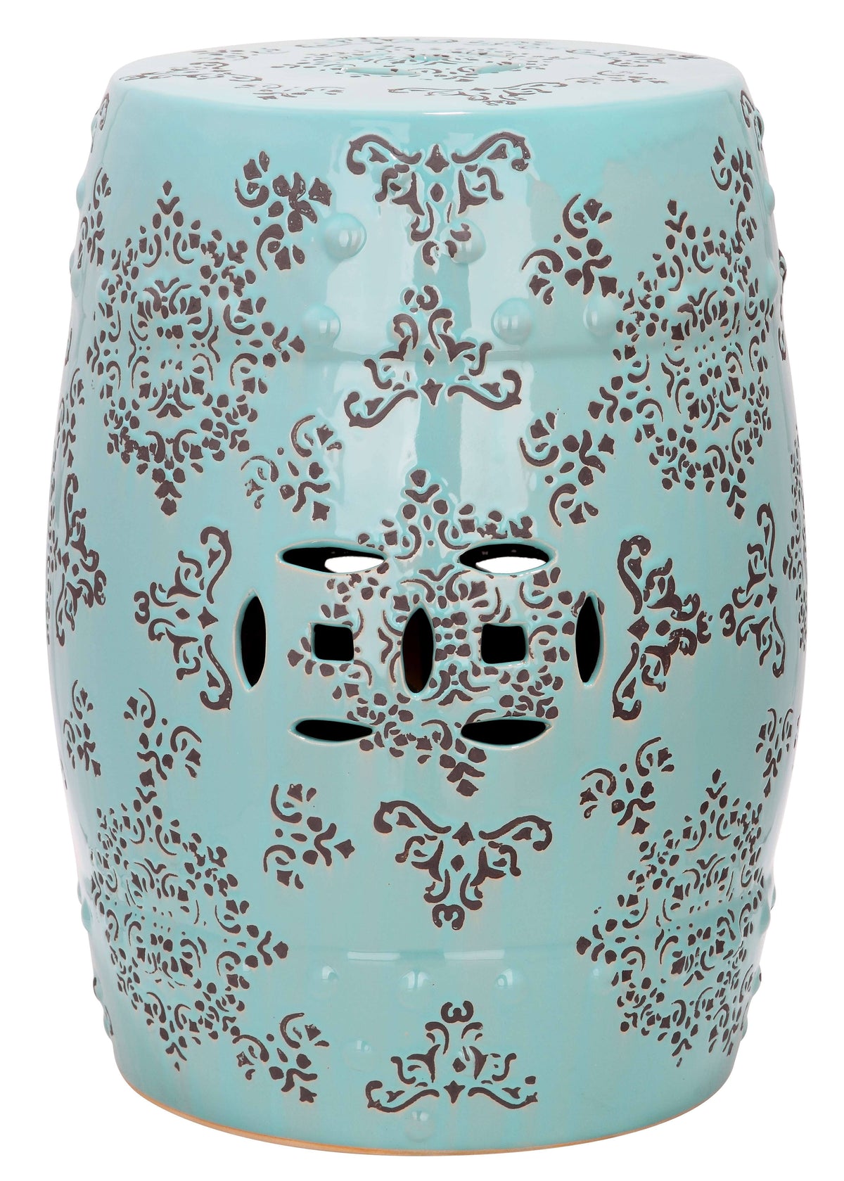 Blue Garden Stool K747581