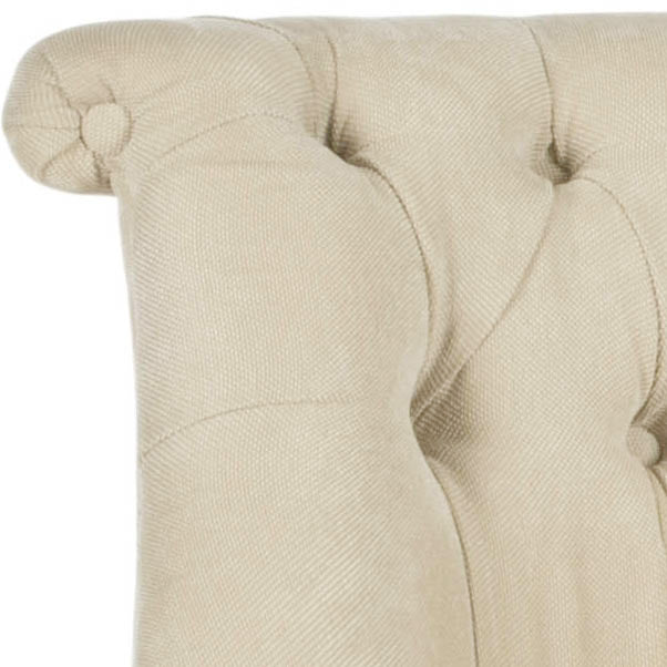 Tufted Chair Natural Cream R844824