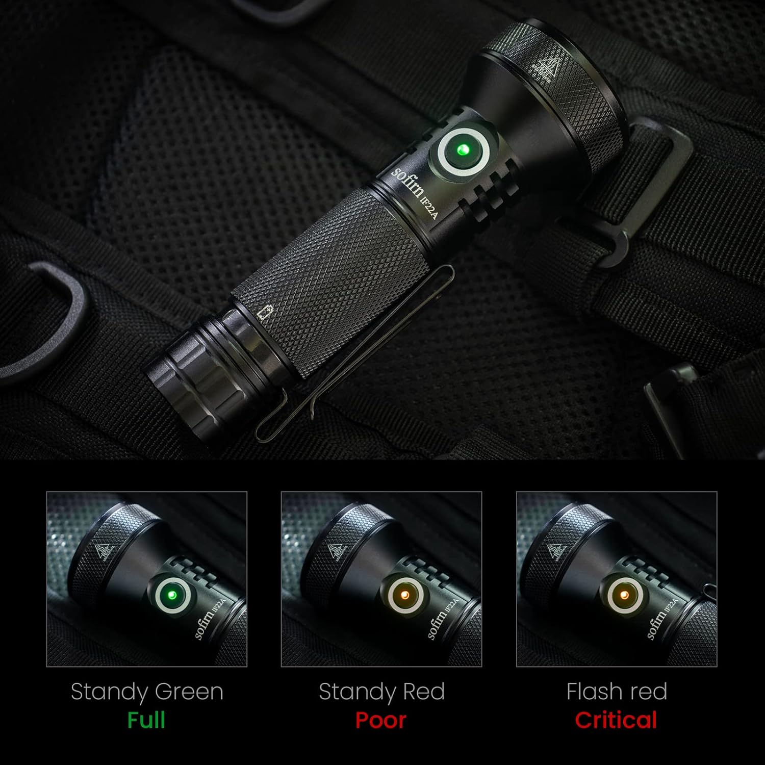 Rechargeable 2100 Lumen LED Flashlight with TIR Lens O576