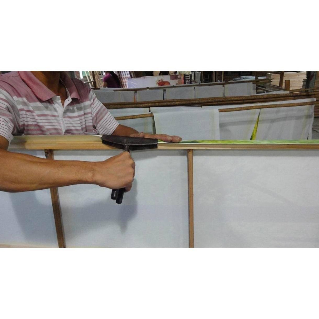 Golden Double Sided Room Divider I392