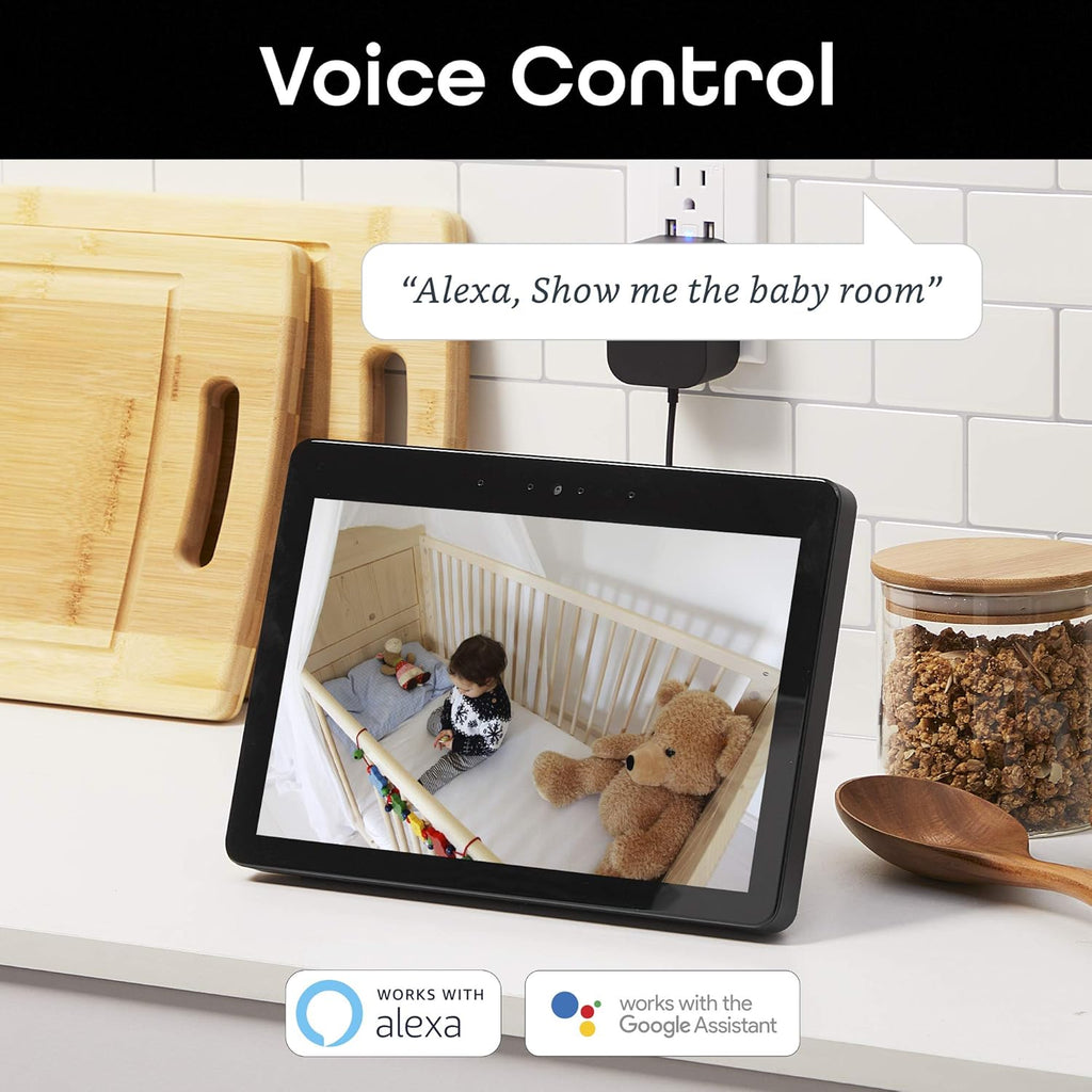 White 1080p Indoor Smart Security Camera 2 Pack K979