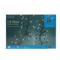 Green Wire LED Christmas Cluster Light Set W903206