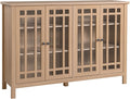 4 Door Glass Storage Cabinet T54032