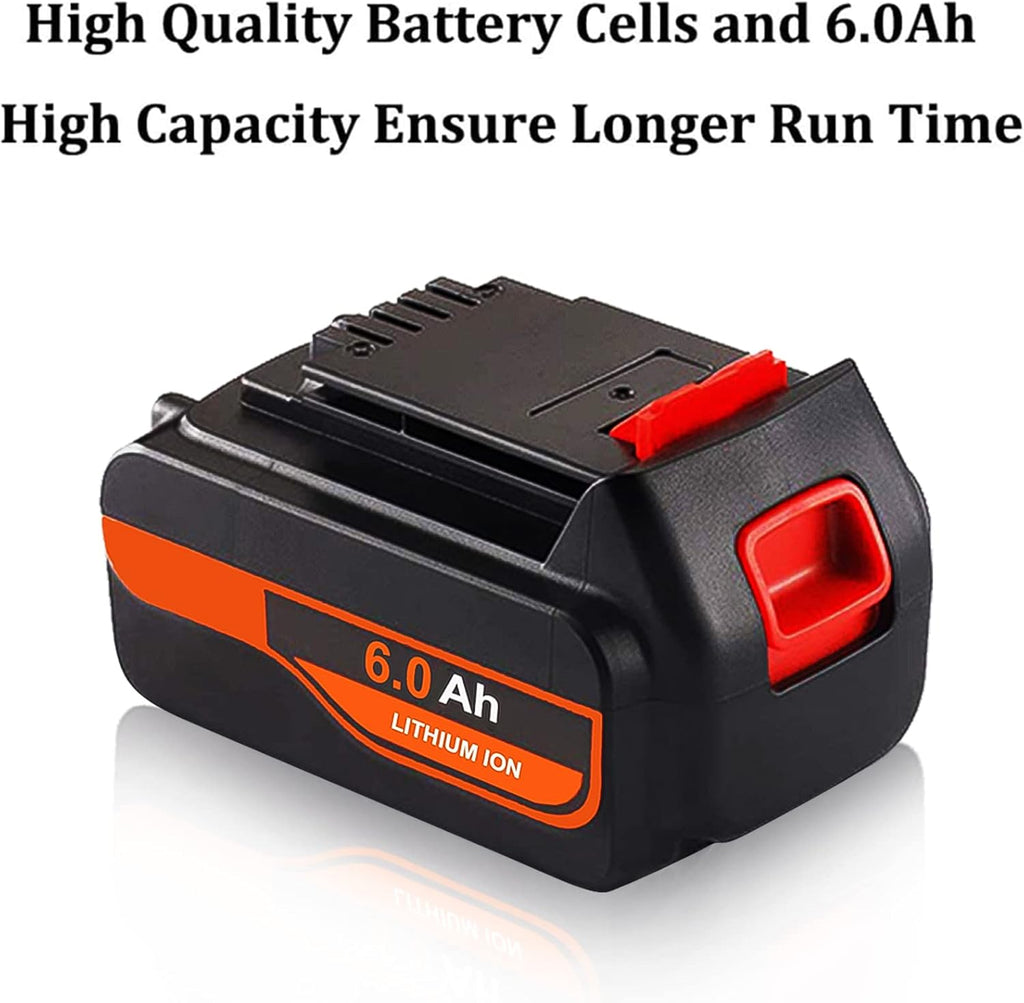 2Pack 20V 6.0Ah Lithium ion Battery I5861