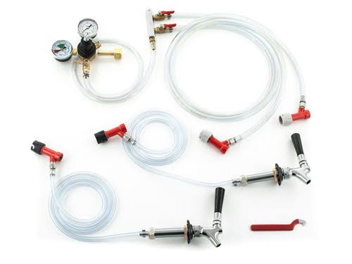 Kegerator Kit Pin Lock with 2-Way Manifold J3414