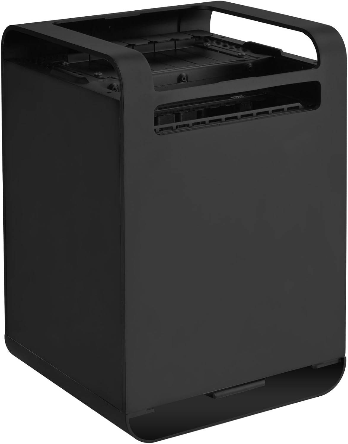 Mini-ITX NAS Case with Aluminum Exterior and Six 2.5 Hot-Swap Bays in Black Z3497