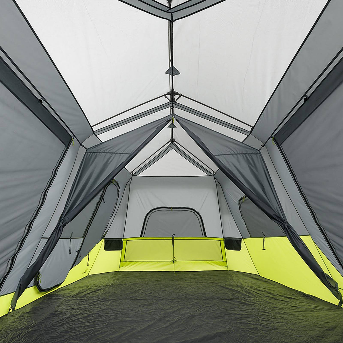 18& x 10& 12-Person 2-Room Instant Cabin Tent S4095