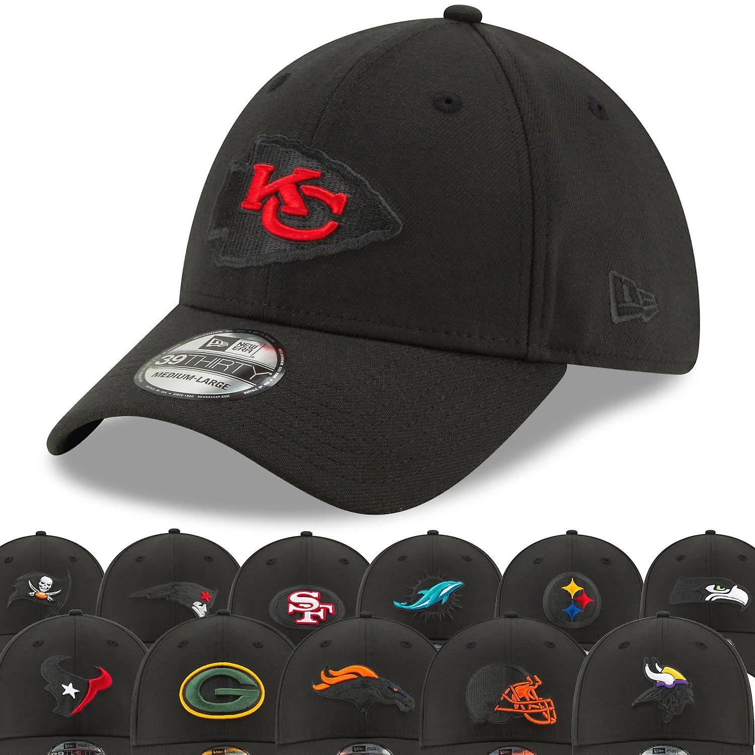 Black Stretch-Fit NFL Cap G6447