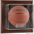 Brown Framed Wall Mountable Basketball Display Case A3850