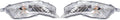 Front Signal Corner Light Assembly Pair with Bulbs T750181