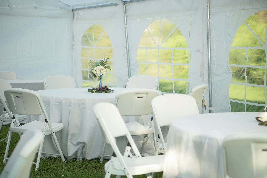 20'x40' Fire Resistant Event Tent with Sidewalls O5017