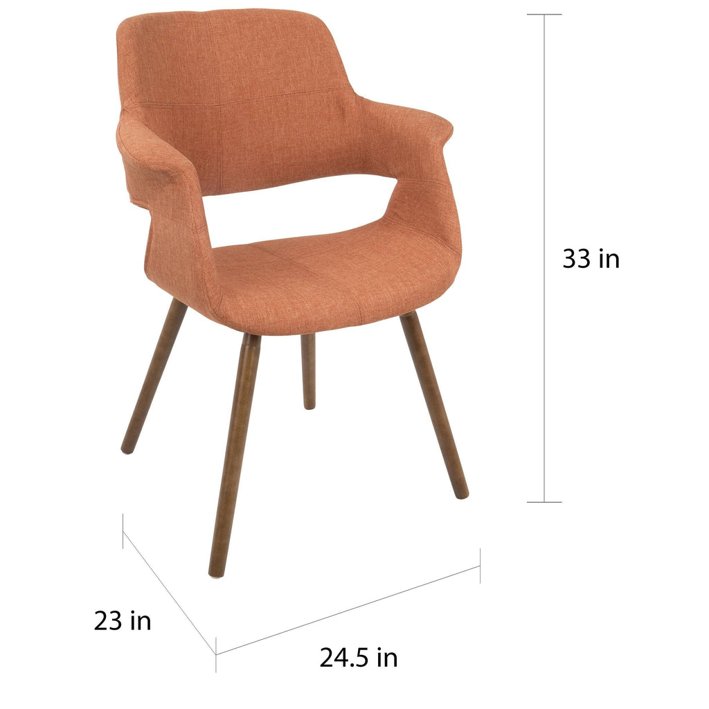 Blue Mid-Century Modern Accent Chair Z8494