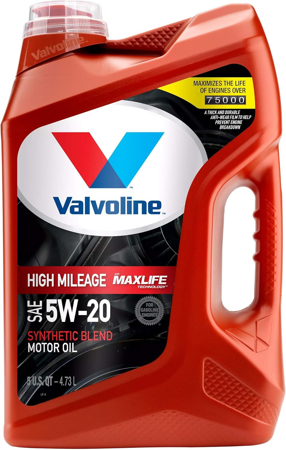 SAE 5W-30 Synthetic Blend Motor Oil 5 QT, Case of 3, Pack of 2 U94120