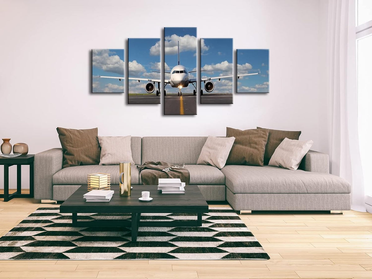 5 Panel Stretched Canvas Wall Art J86469