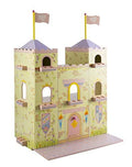 Wooden Fairytale Castle on Lazy Susan I2136