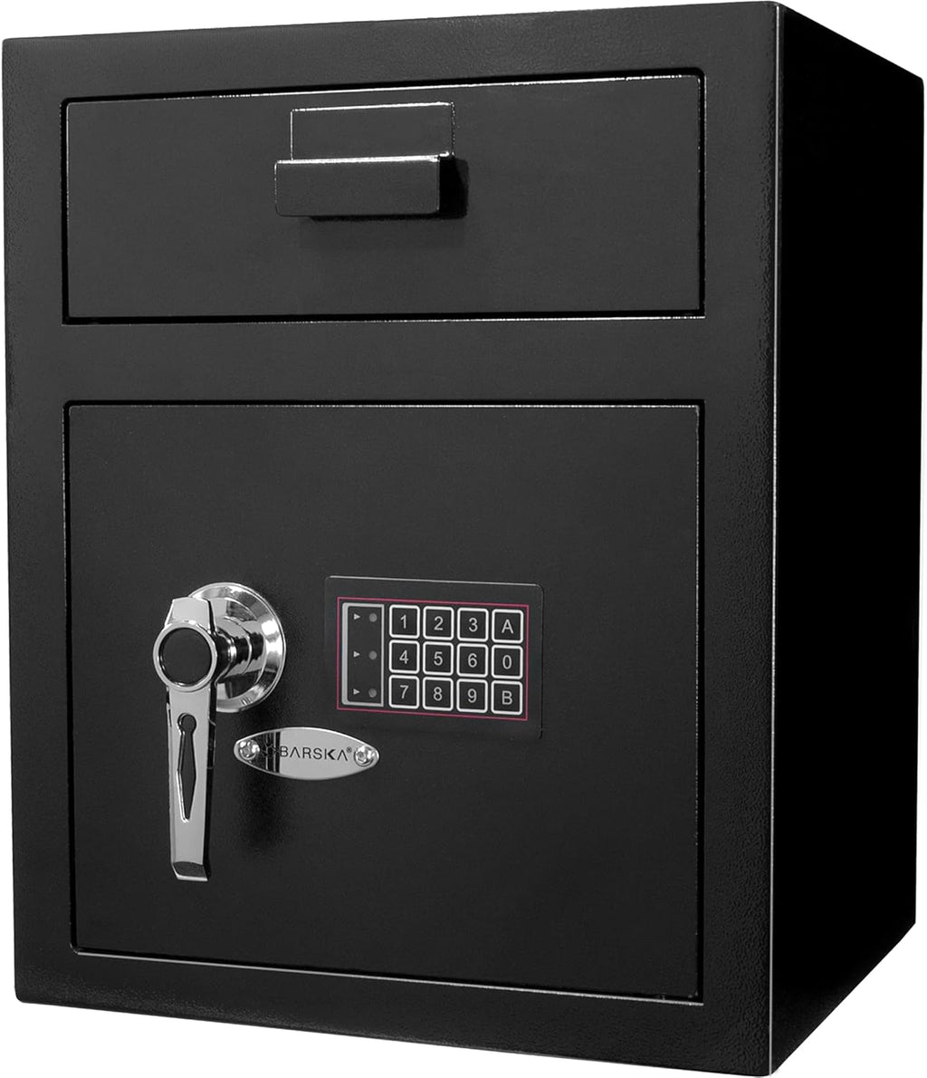 Large 1.10 Cubic Ft Digital Keypad Security Depository Drop Safe D848376