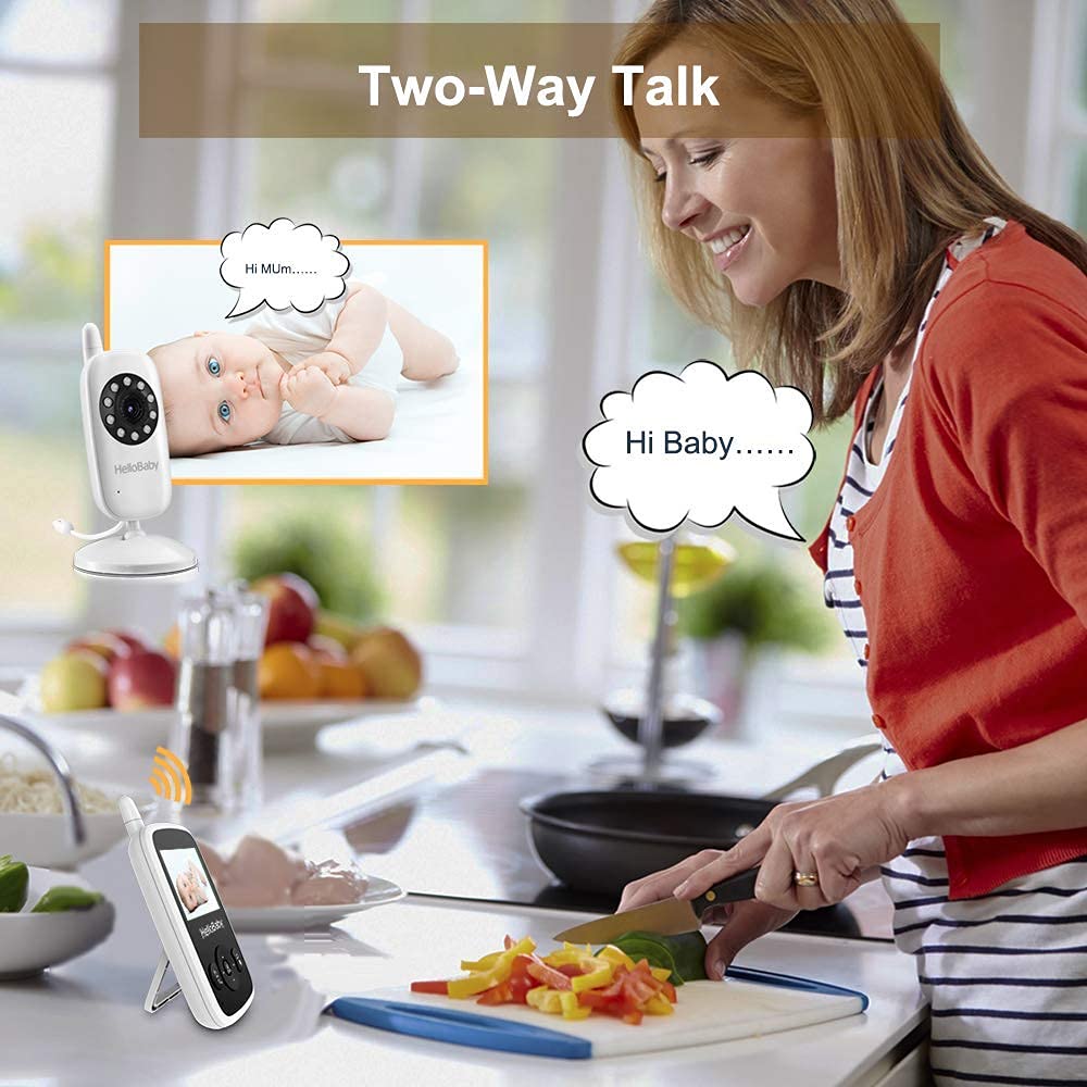 5 720P HD Video Baby Monitor with Camera and Audio N416