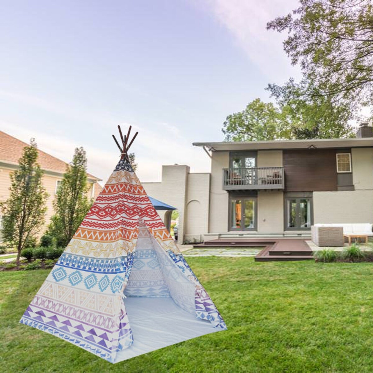 8' Extra Large Teepee Play Tent K737
