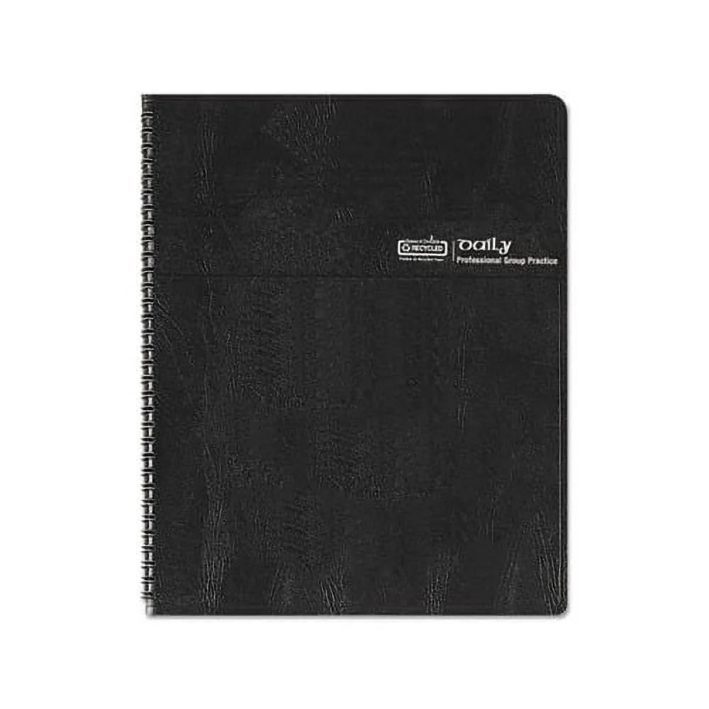 Black Hardcover Appointment Book 11 x 8.5 C666538