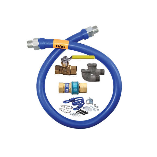 Quick Disconnect Gas Hose Kit 1/2 Diameter x 36 K41449