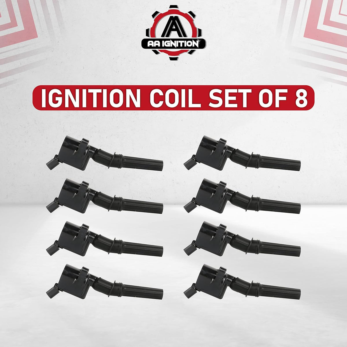 Ignition Coil Pack Set of 8 for 4.6L, 5.4L, 6.0L, 6.8L P854201