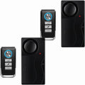 2Pack Remote Control Anti-Theft Bicycle Alarm Q917423