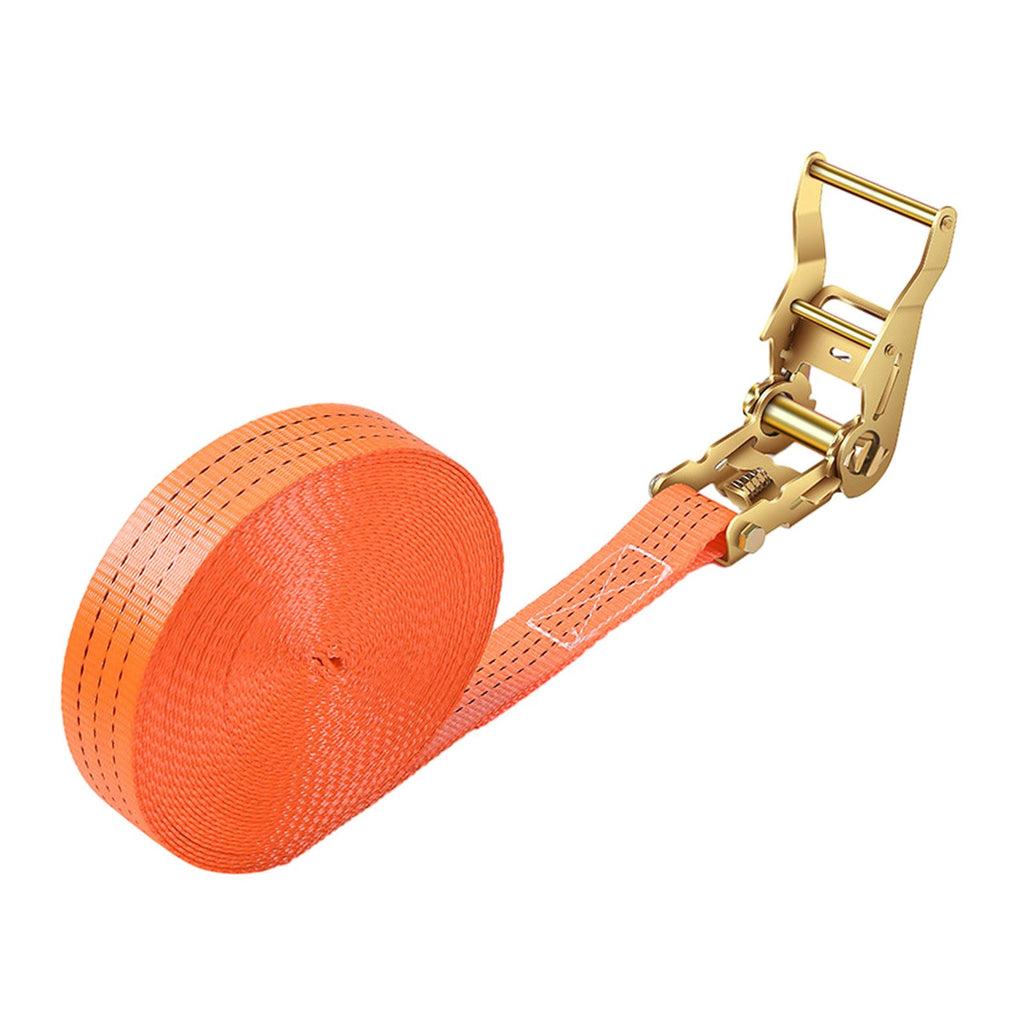 Orange 4cm Multipurpose Cargo Ratchet Straps, 8 Meters E886