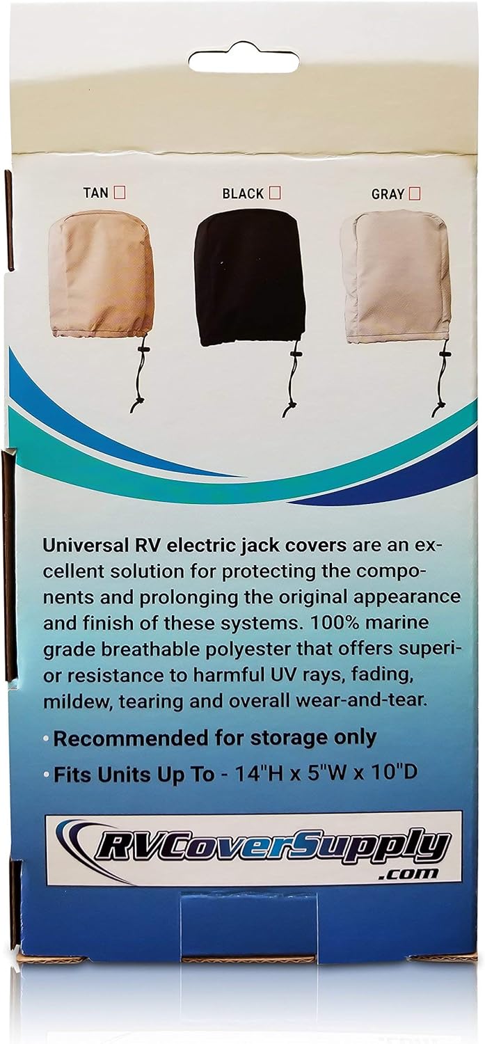 Tan Pack of 2 Electric Tongue Jack Cover Z74100